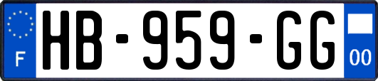 HB-959-GG