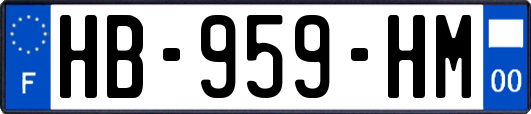 HB-959-HM