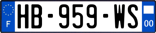 HB-959-WS