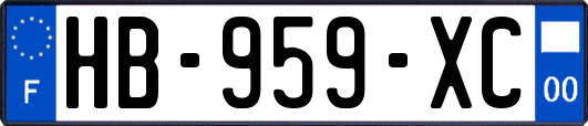 HB-959-XC
