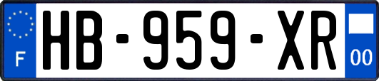 HB-959-XR