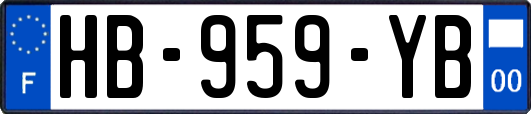 HB-959-YB