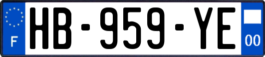 HB-959-YE