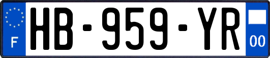 HB-959-YR