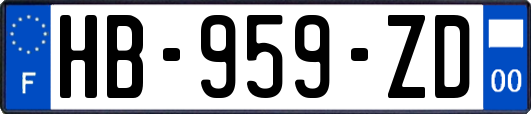 HB-959-ZD