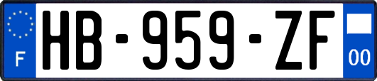 HB-959-ZF