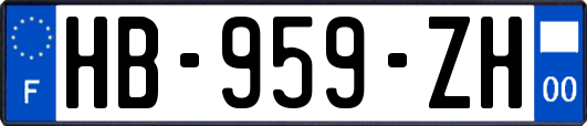 HB-959-ZH