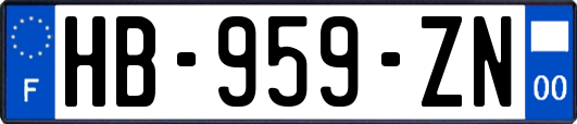 HB-959-ZN