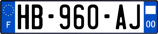 HB-960-AJ