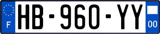 HB-960-YY