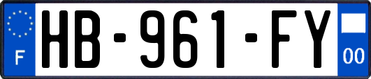 HB-961-FY