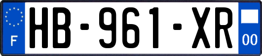 HB-961-XR