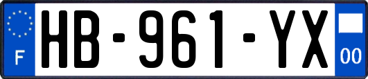 HB-961-YX