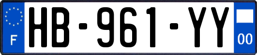 HB-961-YY