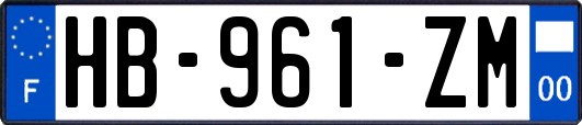 HB-961-ZM