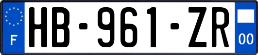 HB-961-ZR