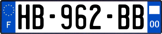 HB-962-BB