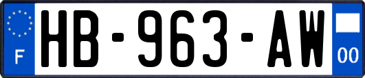 HB-963-AW