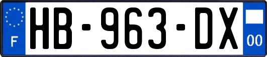 HB-963-DX