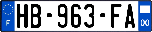 HB-963-FA