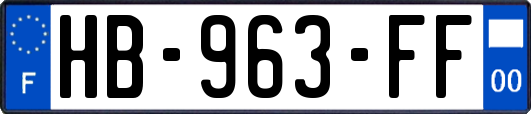 HB-963-FF