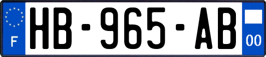 HB-965-AB
