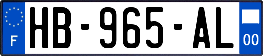 HB-965-AL
