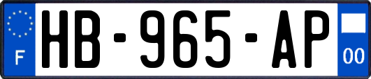 HB-965-AP