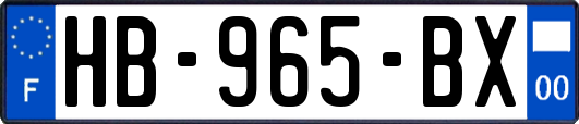 HB-965-BX