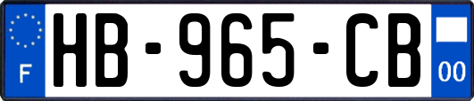 HB-965-CB