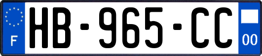 HB-965-CC