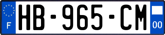 HB-965-CM