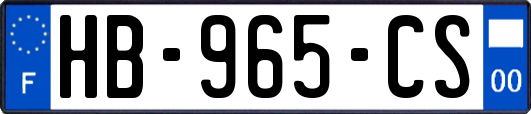 HB-965-CS