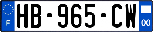 HB-965-CW