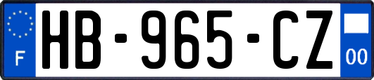 HB-965-CZ