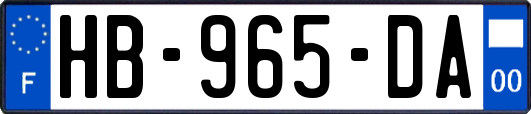 HB-965-DA