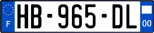 HB-965-DL
