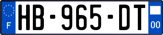 HB-965-DT