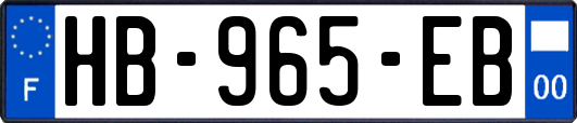 HB-965-EB