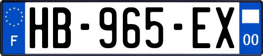 HB-965-EX