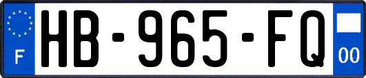 HB-965-FQ