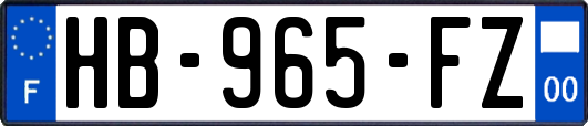 HB-965-FZ