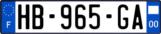 HB-965-GA