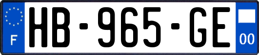 HB-965-GE