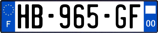 HB-965-GF