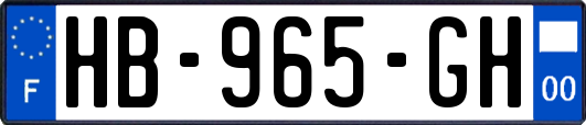 HB-965-GH