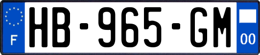 HB-965-GM