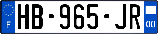 HB-965-JR