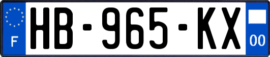 HB-965-KX