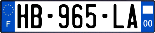 HB-965-LA